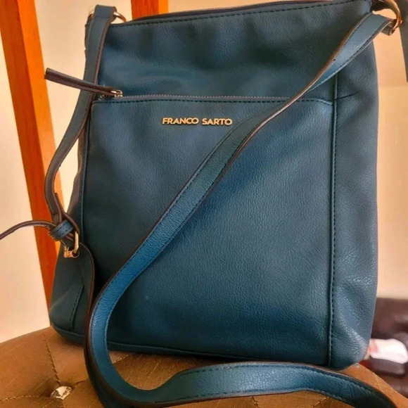 Franco Sarto leather crossbody shoulder bag - Picture 2 of 11